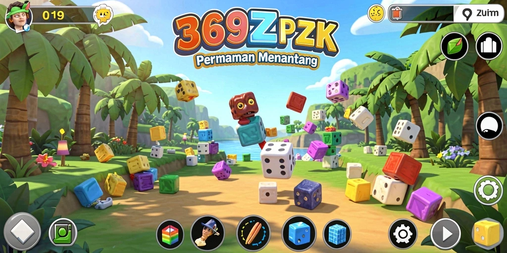Screenshot menampilkan gameplay menantang dari 369ZK.