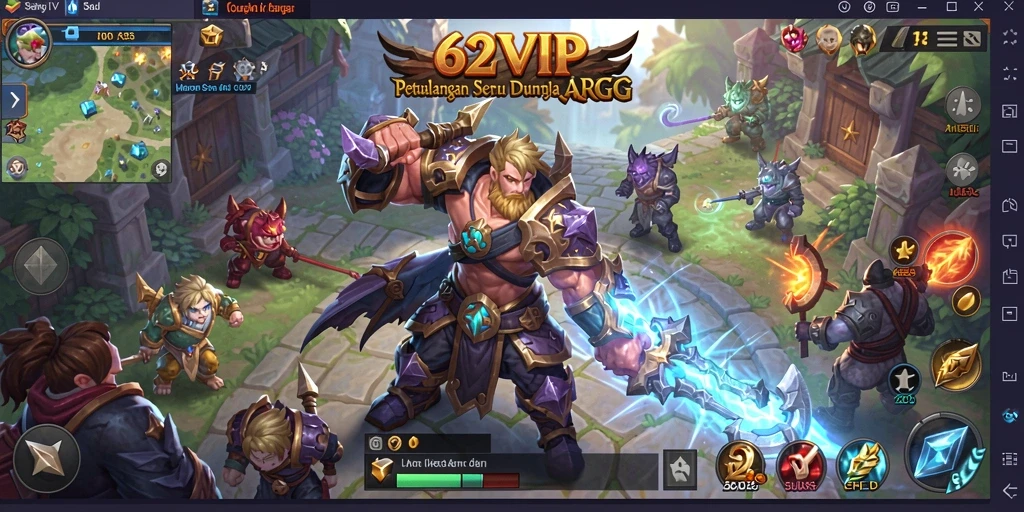 Gameplay seru dan mendalam di dunia 62VIP.