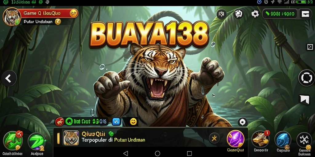 Tampilan gameplay QiuQiu yang menarik dan kompetitif.