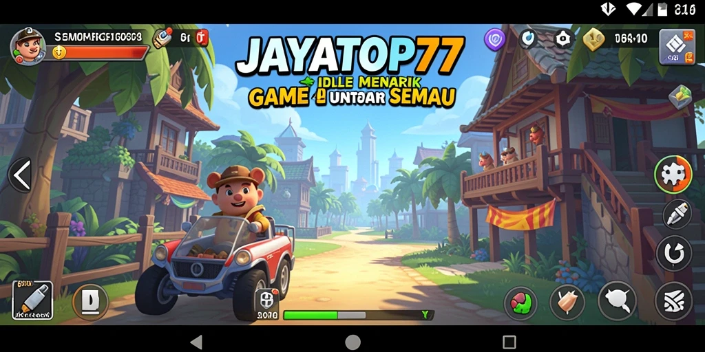 Screenshot JAYATOP77 menampilkan gameplay santai yang menarik.