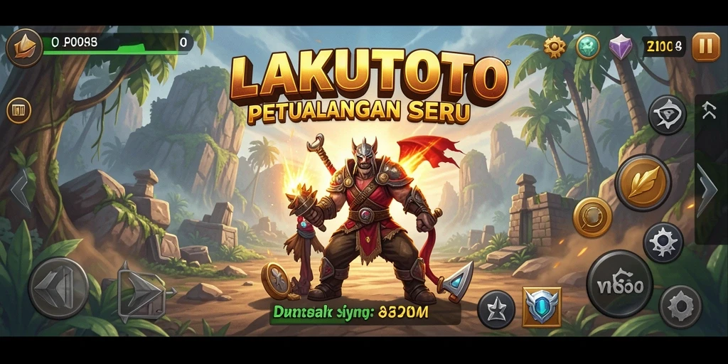 Tampilan menarik saat berpetualang di dunia <strong>LAKUTOTO</strong>.