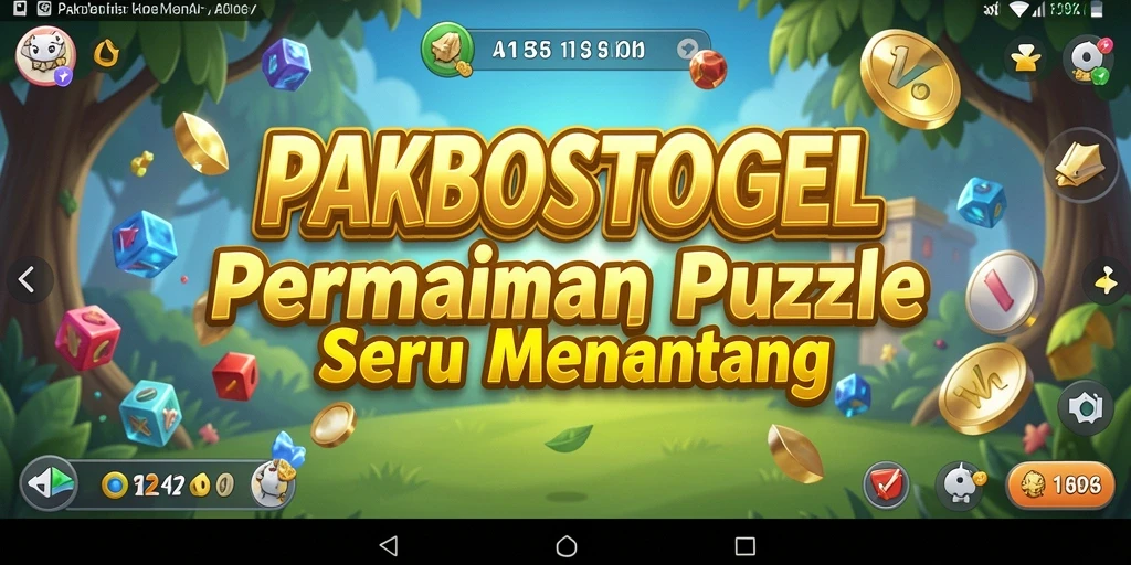 Tampilan gameplay PAKBOSTOGEL yang seru dan menantang.