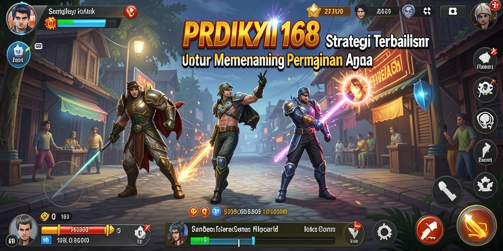 Tampilan menarik gameplay strategis PREDIKSI168 dengan berbagai taktik.