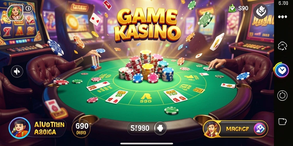 Screenshot gameplay S80 menampilkan keseruan permainan kasino yang mendebarkan.