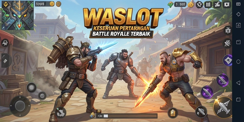 Gameplay menegangkan dalam WASLOT dengan pertempuran seru.