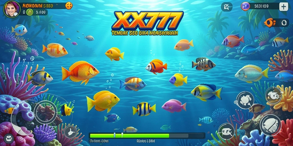 Gameplay seru menembak ikan dengan efek visual yang menakjubkan.